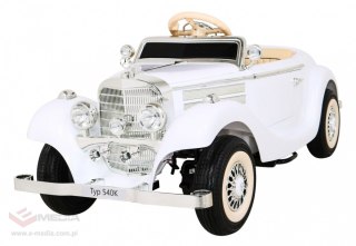 Mercedes Benz Retro 540A dla dzieci Biały