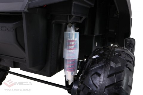 Mercedes Benz Unimog dla dzieci Lakier Moro + Napęd 4x4 + Pilot + Bagażnik + Wolny Start + Radio MP3 + LED