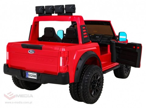 Pojazd Ford Super Duty Czerwony Pickup