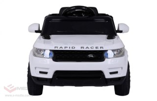 Autko Start Run na akumulator, Biały SUV + Pilot