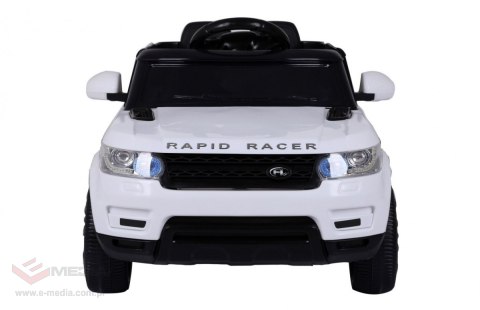 Autko Start Run na akumulator, Biały SUV + Pilot