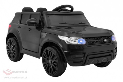 Autko Start Run na akumulator Czarny + Pilot + Bezpieczny SUV
