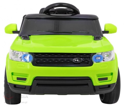 Autko Start Run na akumulator, Zielony SUV + Pilot