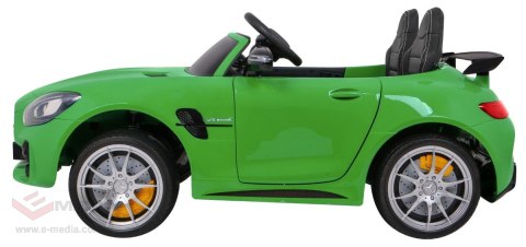 Mercedes-Benz GT R dla dzieci Lakier Zielony 4x4