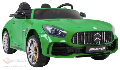 Mercedes-Benz GT R dla dzieci Lakier Zielony 4x4