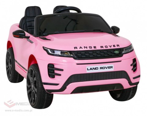 Range Rover Evoque na akumulator dla dzieci Różowy SUV + Pilot