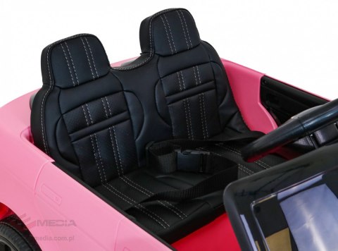 Range Rover Evoque na akumulator dla dzieci Różowy SUV + Pilot