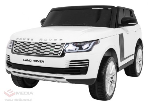 Range Rover HSE 2-osobowe Autko dla dzieci Biały SUV + Pilot
