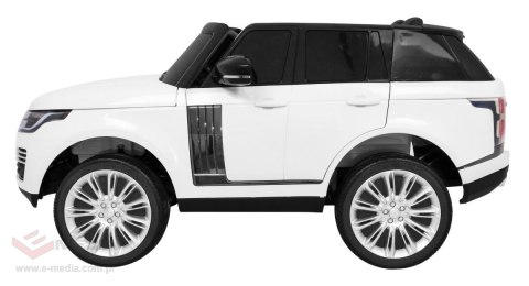 Range Rover HSE 2-osobowe Autko dla dzieci Biały SUV + Pilot