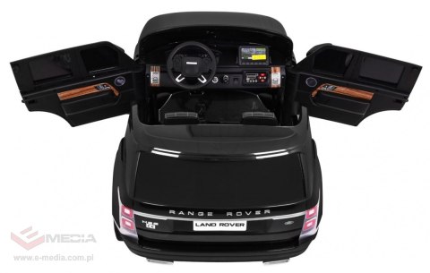 Range Rover HSE 2-osobowe Autko dla dzieci Czarny Suv + Pilot