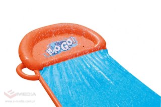 Ślizg wodny dla dzieci 3+ Pojedynczy tor 488cm BESTWAY + Łatka naprawcza