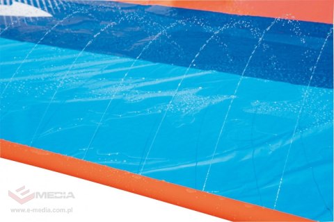 Ślizg wodny dla dzieci 3+ Potrójny tor 488cm BESTWAY + Łatka naprawcza