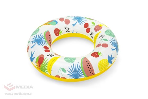 Kółko dmuchane do pływania Owoce BESTWAY 61cm Winyl + Zawór bezpieczeństwa