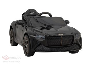 Autko Bentley Bacalar na akumulator dla dzieci +3, Czarny
