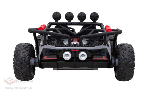 Auto Buggy Racing 5 na akumulator dla dzieci +3. Szary + Silniki 2x200W + Pilot + Wolny Start