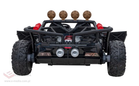 Auto Buggy Racing 5 na akumulator dla dzieci Czarny + Silniki 2x200W + Pilot + Audio LED + Wolny Start