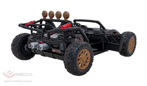 Auto Buggy Racing 5 na akumulator dla dzieci Czarny + Silniki 2x200W + Pilot + Audio LED + Wolny Start