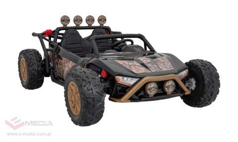 Auto Buggy Racing 5 na akumulator dla dzieci Czarny + Silniki 2x200W + Pilot + Audio LED + Wolny Start