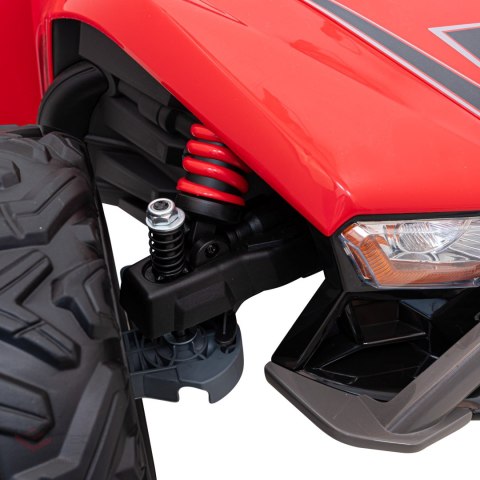 Auto Buggy Racing 5 na akumulator dla dzieci Czerwony + Silniki 2x200W + Pilot + Audio LED + Wolny Start