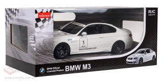 BMW M3 biały RASTAR model 1:14 Zdalnie sterowane auto + Pilot 2,4 GHz