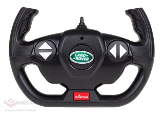 Land Rover Defender zielony RASTAR model 1:14 Zdalnie sterowanie auto + Pilot 2,4 GHz + Ręcznie otwierane drzwi