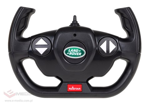 Land Rover Defender zielony RASTAR model 1:14 Zdalnie sterowanie auto + Pilot 2,4 GHz + Ręcznie otwierane drzwi