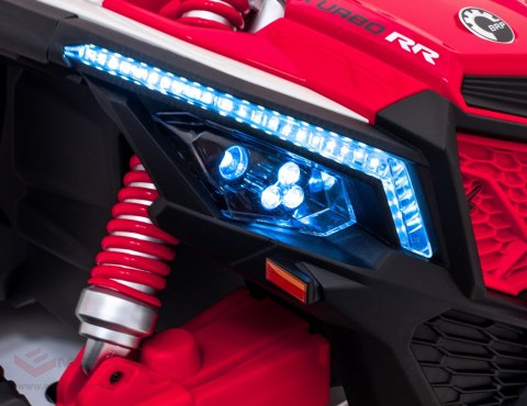 Pojazd Buggy Maverick Turbo RR Czerwony