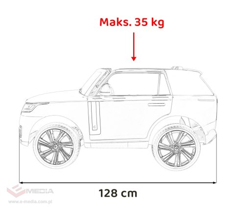 Pojazd Range Rover SUV Lift Czarny