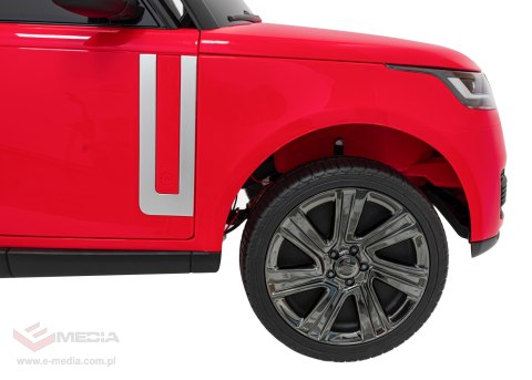 Pojazd Range Rover SUV Lift Czerwony