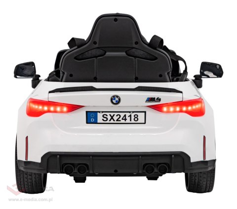 Pojazd, samochód BMW M4 Biały