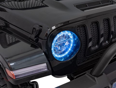 Auto terenowe OFF-ROAD 3.0 dla dzieci Czarny + Pilot + Wolny Start + Pasy + Audio LED