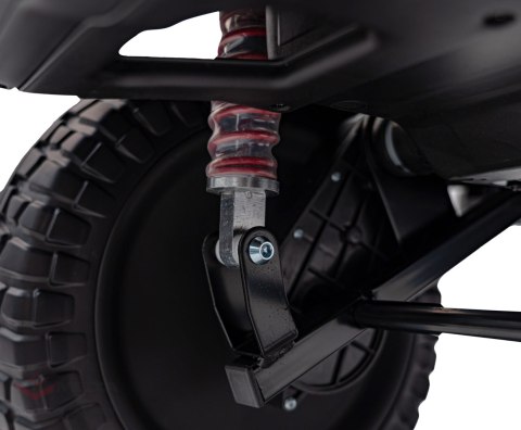 Auto terenowe OFF-ROAD 3.0 dla dzieci Czarny + Pilot + Wolny Start + Pasy + Audio LED