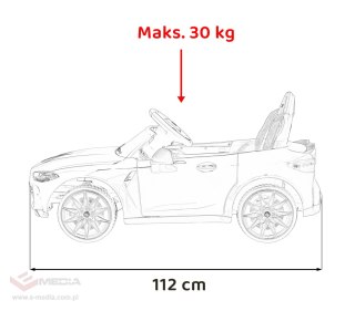 Pojazd, samochód BMW M4 Czarny
