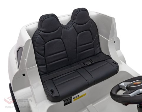 Porsche Cayenne S na akumulator dla dzieci Lakier Biały SUV + Pilot