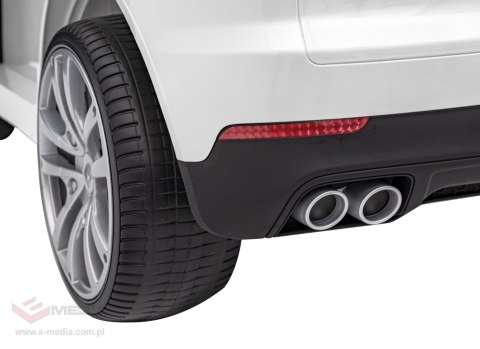 Porsche Cayenne S na akumulator dla dzieci Lakier Biały SUV + Pilot
