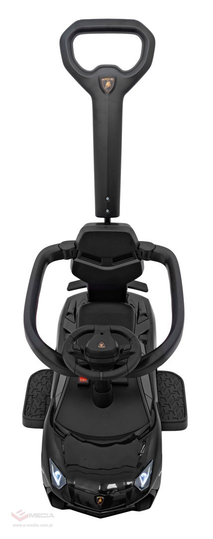 Jeździk, Pchaczyk Lamborghini Aventador SV Czarny