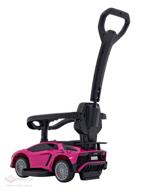 Jeździk, Pchaczyk Lamborghini Aventador SV Różowy