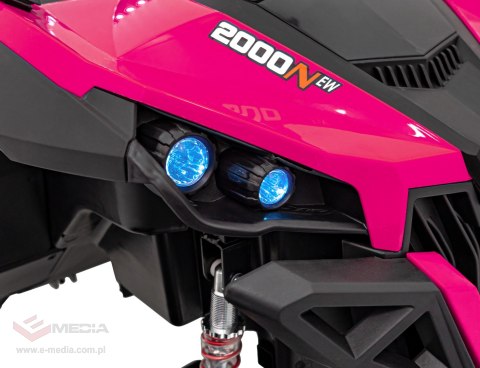 Pojazd Buggy UTV-MX 2000N Różowy