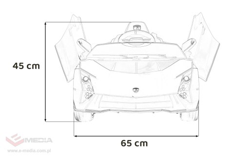 Pojazd Lamborghini Invencible Biały