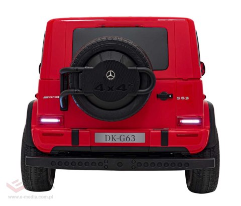 Pojazd Mercedes Benz G63 AMG XXL Czerwony