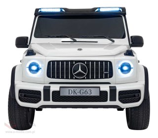 Pojazd Mercedes Benz G63 AMG XXL STRONG MP4 Biały