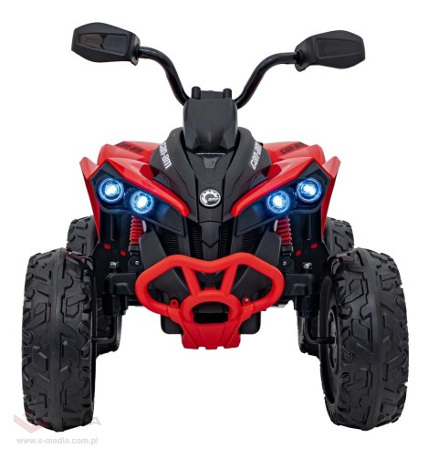Quad Maverick ATV Czerwony