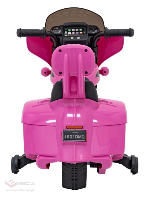 Pojazd Chopper INDIAN Różowy