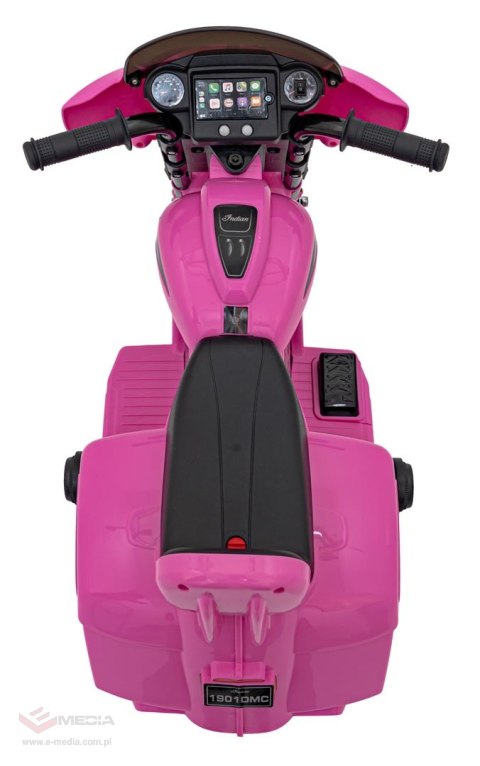 Pojazd Chopper INDIAN Różowy