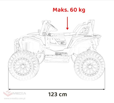 Pojazd Terenowy HONDA Talon 4x4 Zielony SxS