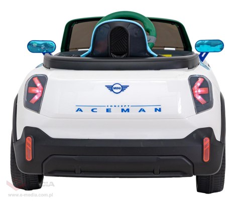 Pojazd Mini Concept Aceman Biały crossover