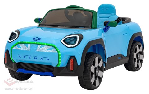 Pojazd Mini Concept Aceman Niebieski