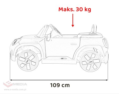 Pojazd Mini Concept Aceman Niebieski