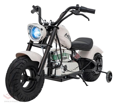 Pojazd Motorek Chopper Warrior Biały