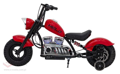Pojazd Motorek Chopper Warrior Czerwony